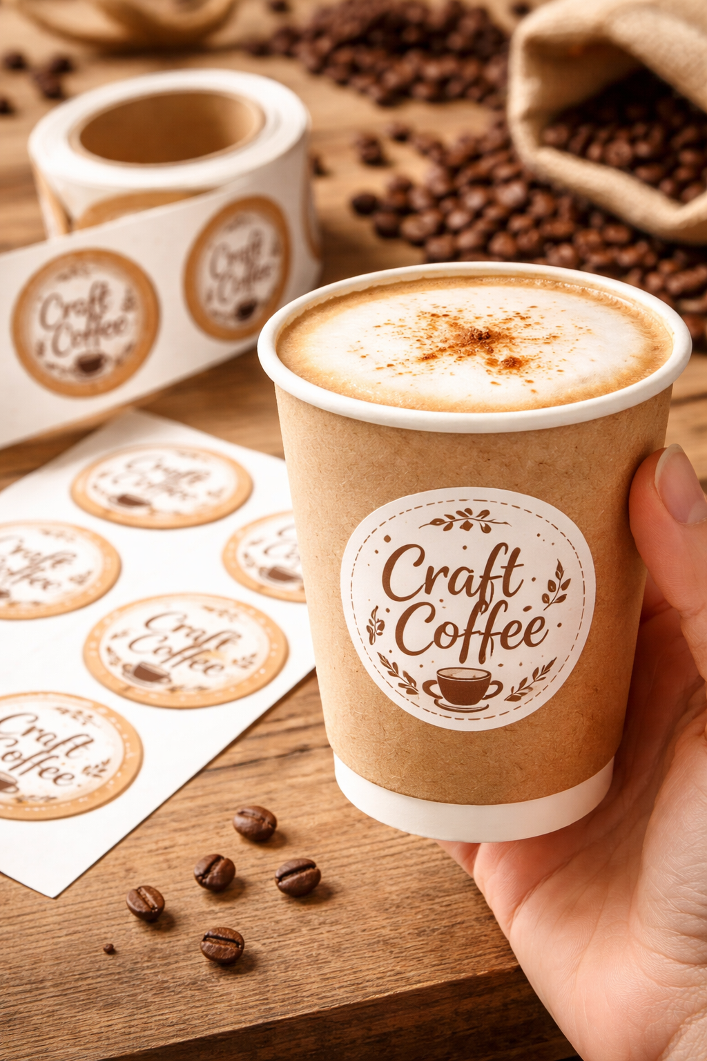 Papieren stickers drukken: betaalbare en duurzame oplossing voor elk bedrijf