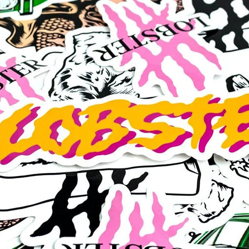 Witte vinyl stickers