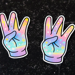 Die cut stickers in vormen