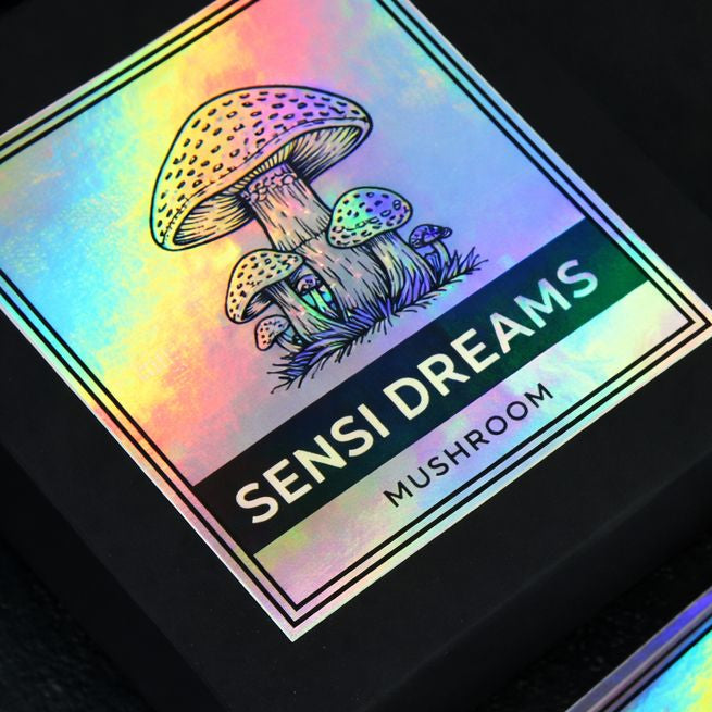 Sensi dreams mushroom stickers