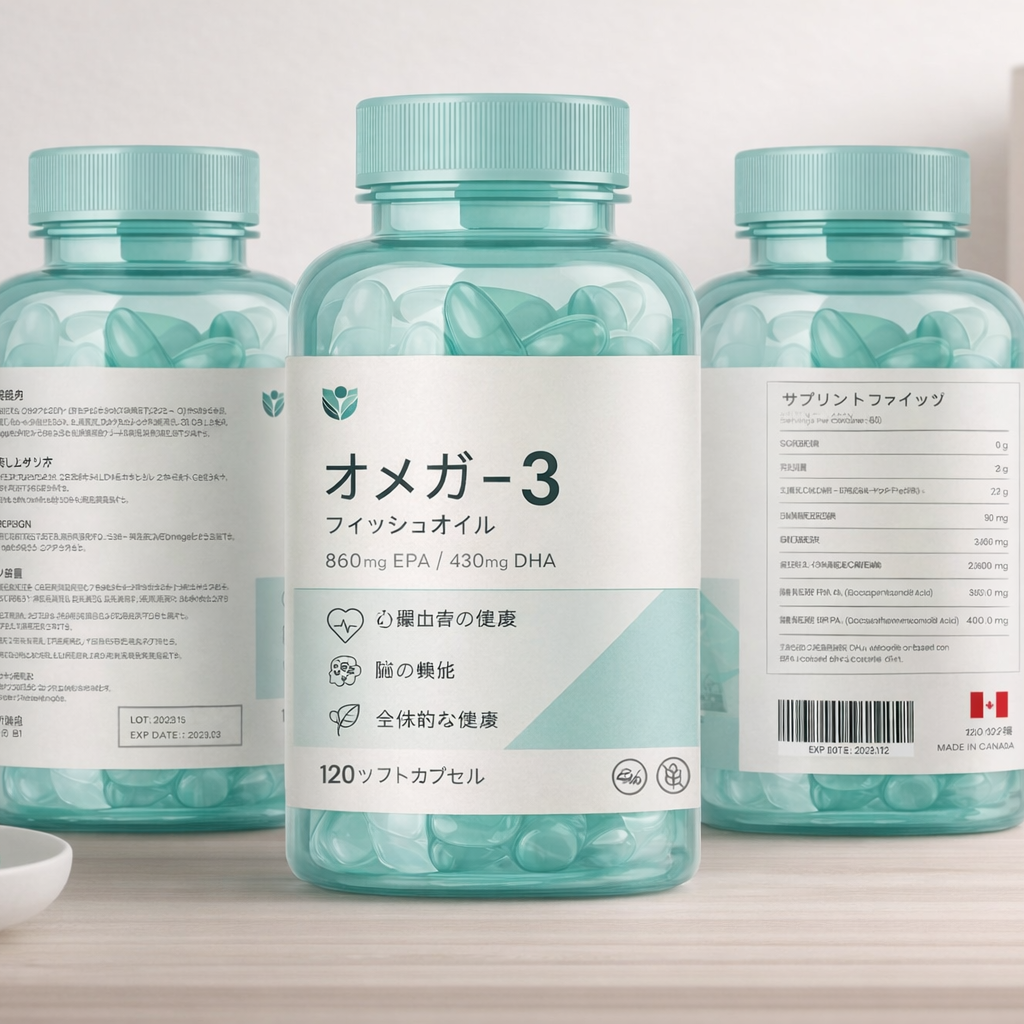 Vierkante labels op een potje