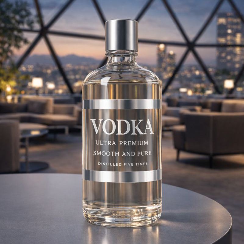 Transparante stickers, met zilveren folie erop.