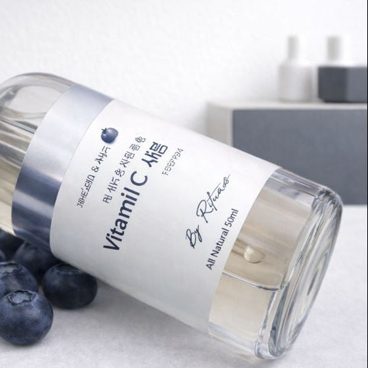 Zilveren labels op een fles