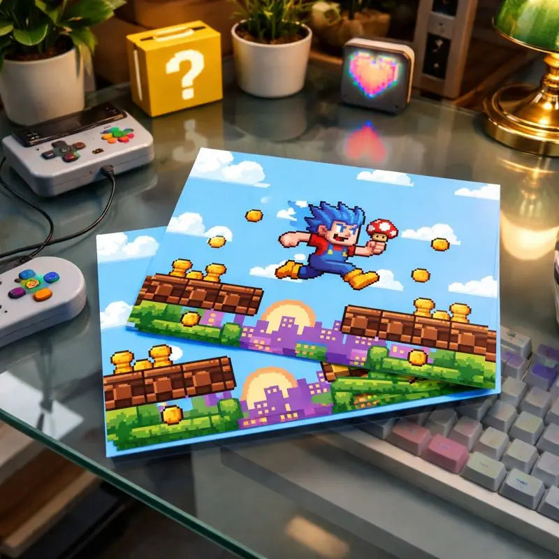 folie stickers vast formaat game element