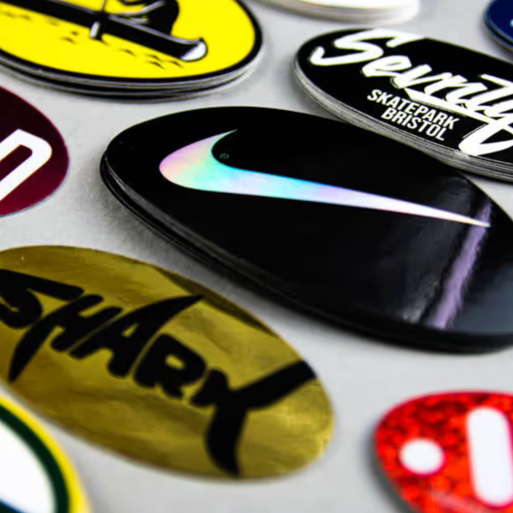 ovalen stickers nike 